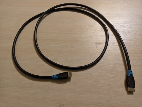 Фото Кабель Vention HDMI М-М 1.5m Black (AACBG) від користувача Alex Vern