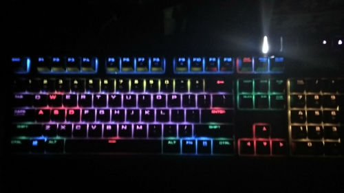 Фото Клавіатура Corsair Strafe RGB Mechanical Gaming Cherry MX Brown (CH-9000094-NA) від користувача romajrk