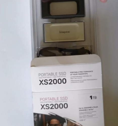 Фото SSD накопичувач Kingston XS2000 1 TB (SXS2000/1000G) від користувача 808