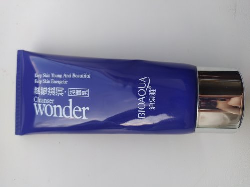 Фото пінка для вмивання Bioaqua Пінка для вмивання  Wonder Cleancer з екстрактом чорниці, 100 г від користувача leomek