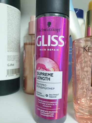 Фото  Gliss kur Экспресс-кондиционер  Liquid Silk для ломких, лишенных блеска волос 200 мл (4015000545884/9000100256 від користувача Sergey