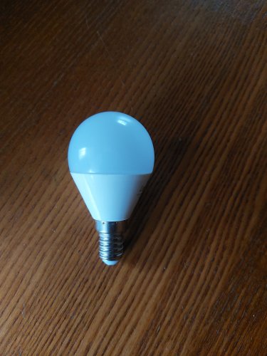 Фото Світлодіодна лампа LED Luxray LED 5W G45 E14 220V 3000K (LX430-A45-1405) від користувача Влад Некрасов