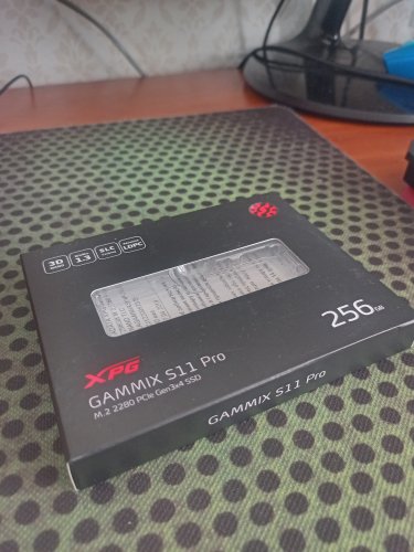 Фото SSD накопичувач ADATA XPG Gammix S11 Pro 256 GB (AGAMMIXS11P-256GT-C) від користувача Григорій Піртахія