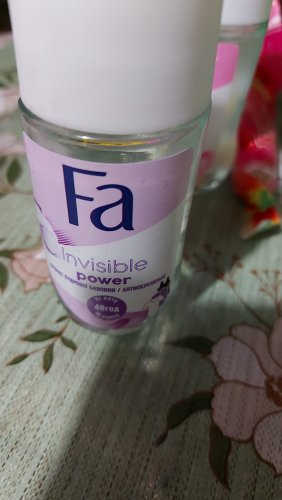 Фото  Fa Invisible Power Deodorant 50 ml Антиперспирант-ролик прозрачная защита (4015000998529) від користувача Seethe