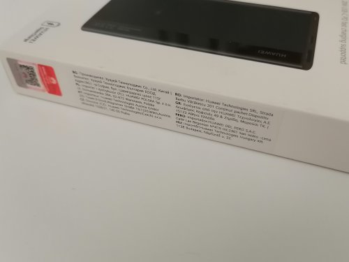 Фото Зовнішній акумулятор (павербанк) HUAWEI SuperCharge 10000mAh 22.5W Black (HU-55034446) від користувача Pro Consumer