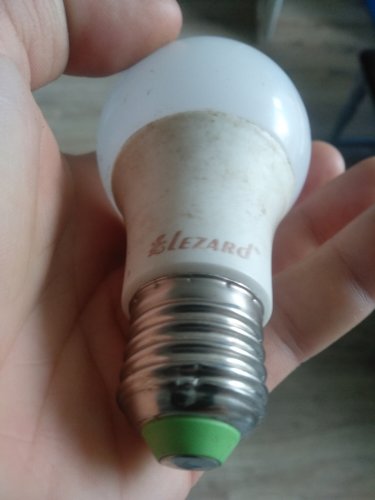 Фото Світлодіодна лампа LED Lezard LED A45 9W 4200К E27 220V (442-A45-2709) від користувача Odessamebel