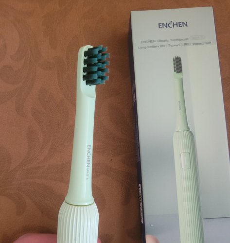 Фото Електрична зубна щітка Enchen Mint5 Sonik Green (MINT5-G) від користувача Ваня