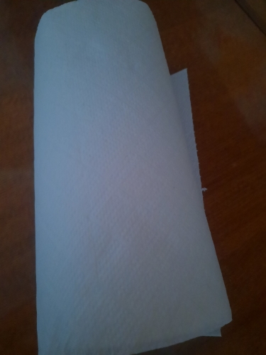 Фото паперові рушники Повна чаша Рушники паперові білі 2-шарові, 2 шт (4823096416328) від користувача 4521