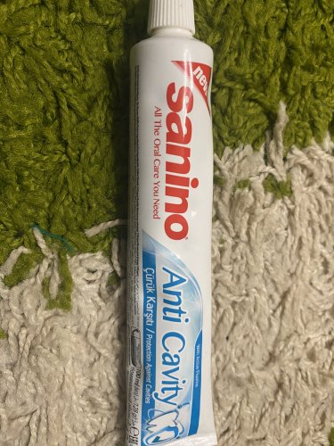 Фото зубна паста Sanino Зубная паста  Защита от кариеса, 50 мл (8690506471729) від користувача Iryna