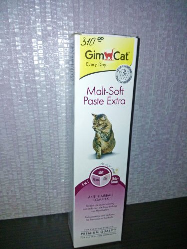 Фото Вітаміни для котів GimCat Malt-Soft Paste Extra 200 г (G-417127/417943) від користувача dr_ula