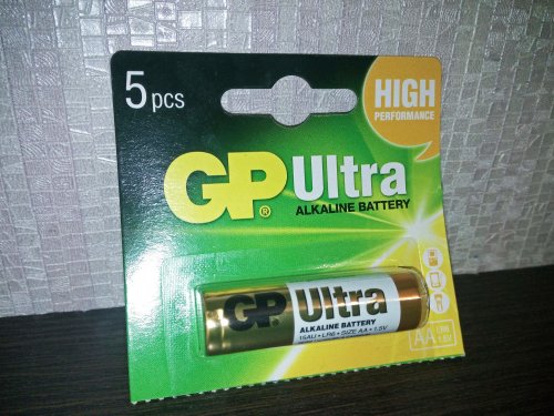 Фото Батарейка GP Batteries AA bat Alkaline 5шт Ultra (GP15AUHM-2UE5) від користувача dr_ula