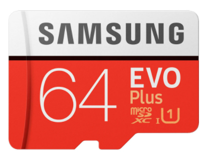 Фото Карта пам'яті Samsung 64 GB microSDXC Class 10 UHS-I U1 V10 A1 EVO Plus + SD Adapter MB-MC64KA від користувача Sergey