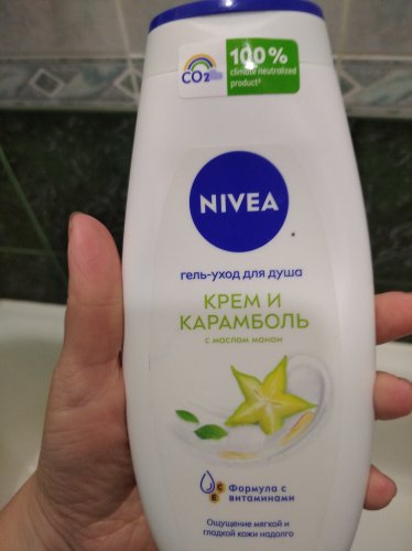 Фото гель для душу Nivea Гель для душа  500 мл Крем Карамболь зволожуючий з алое вера і ароматом тропічних фруктів 500 мл (59 від користувача nataly88nata