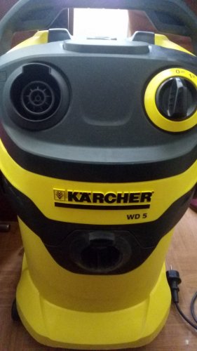 Фото Пилосос із мішком / Пилосос безмішковий Karcher WD 5 + органайзер (9.611-320.0) від користувача Саша Савченко