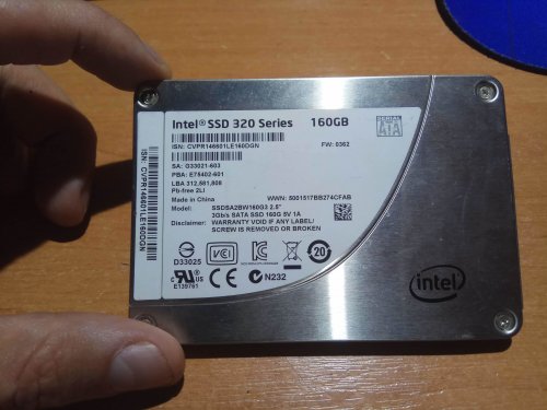 Фото SSD накопичувач Intel 520 Series SSDSC2CW180A310 від користувача dinamit666