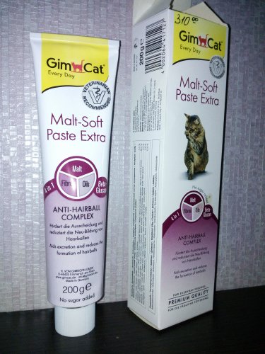 Фото Вітаміни для котів GimCat Malt-Soft Paste Extra 200 г (G-417127/417943) від користувача dr_ula