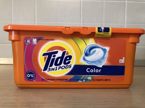 Фото Капсули для прання Tide Капсулы Все-в-1 Color 30 шт (8001090758491) від користувача 1989 hunter