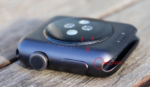 Фото Смарт-годинник Apple Watch Series 3 GPS 42mm Space Gray Aluminum w. Gray Sport B. - Space Gray (MR362) від користувача 