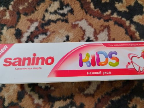 Дитяча зубна паста Sanino