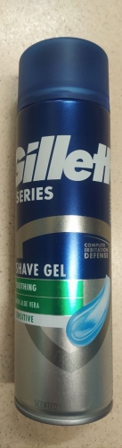 Фото  Gillette Гель для бритья  Series Sensitive Skin для чувствительной кожи 200 мл (3014260214692) від користувача jozefin L