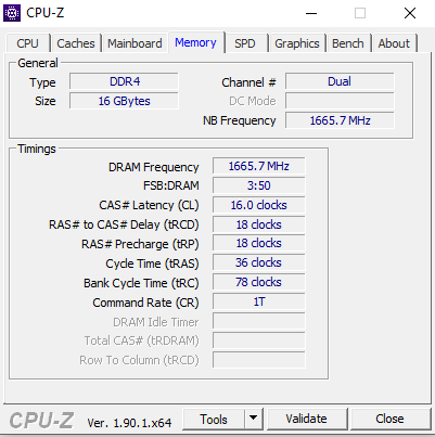 Фото Пам'ять для настільних комп'ютерів G.Skill 16 GB (2x8GB) DDR4 3200 MHz (F4-3200C16D-16GVKB) від користувача Alex Sm.
