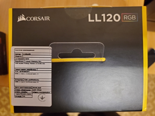 Фото Вентилятор Corsair LL120 White RGB LED Triple Pack (CO-9050092-WW) від користувача Ironhide