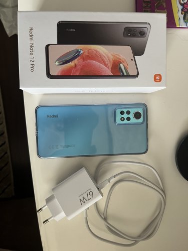 Фото Смартфон Xiaomi Redmi Note 12 Pro 8/128GB Glacier Blue від користувача Orestiv.