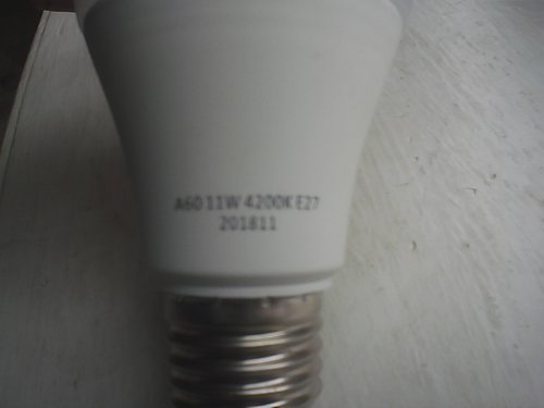 Фото Світлодіодна лампа LED Lezard LED Globe E27-11W-4200K (442-A60-2711) від користувача Олександра Волос