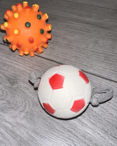 Фото іграшка для собаки Trixie Мяч Soft Soccer Toy Ball для собак тканевый, 11 см (3471) від користувача Sofiya01