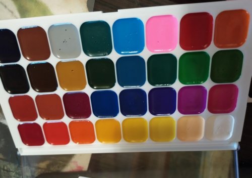 Фото  ЛУЧ Краски акварельные Луч Классика 18 цветов в пластиковой упаковке (19С1292-08) від користувача Mexanik