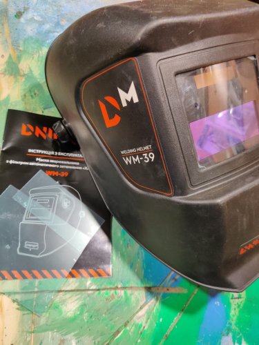 Фото маска зварювальна Dnipro-M WM-39BC (80963006) від користувача Burning Money