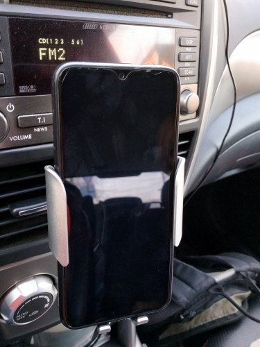 Фото Автомобільний тримач для смартфона Baseus Future Gravity Car Mount Black (SUYL-WL01) від користувача dr_ula