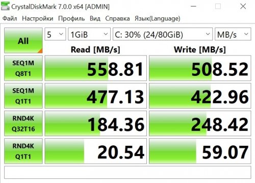 Фото SSD накопичувач Silicon Power M.2 2280 A55 256 GB (SP256GBSS3A55M28) від користувача eurosanya