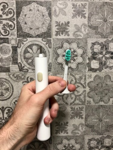 Фото Електрична зубна щітка MiJia Sound Electric Toothbrush White (DDYS01SKS) від користувача Volodymyr Perebykivskyi