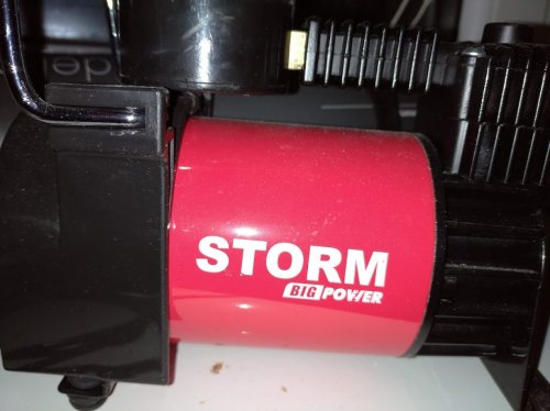 Фото Автомобільний компресор (електричний) Storm Big Power AUTOSTOP 20320 від користувача Andrewsh