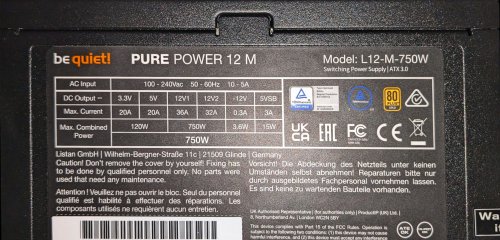 PURE POWER 12 M
750W (Артикул: BN343)