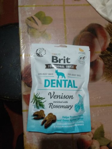 Фото ласощі Brit Care Dental Venison & Rosemary 150 г (8595602539949) від користувача Вячеслав Давыдов