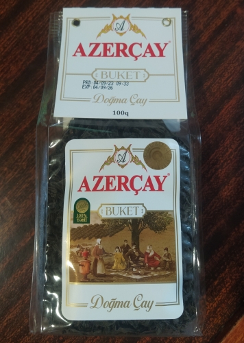 Фото чорний чай Azercay Чай чорний Букет (4760062101768) від користувача Gouster