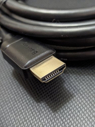Фото Кабель Baseus High Definition Series HDMI 3m Black (CAKGQ-C01) від користувача Dmitriy Bortnik