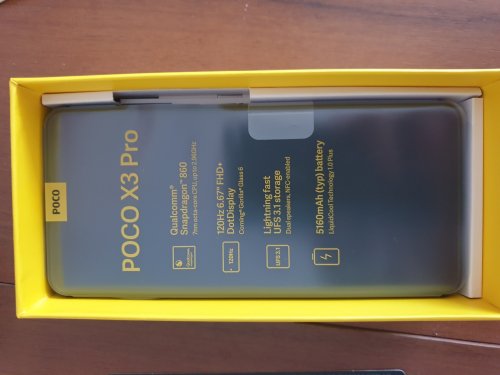 Фото Смартфон Xiaomi Poco X3 Pro 8/256GB Frost Blue від користувача Sergey