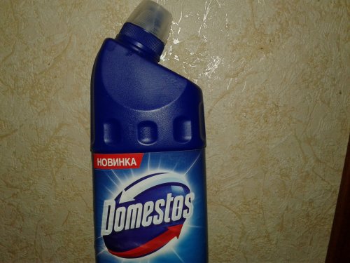 Фото Рідкий засіб для прибирання Domestos Средство для унитаза Эксперт Сила 1 л (8710908149399) від користувача ЄвгеніКо