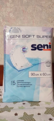 Фото Пелюшки для дорослих Seni Пелюшки Soft Super 90х60 5 шт від користувача BOSS
