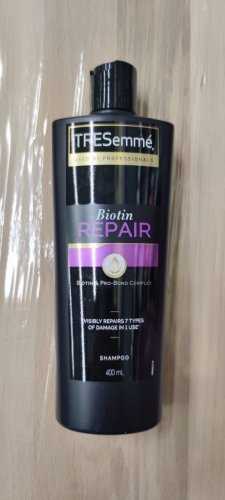 Фото шампунь для волосся Tresemme Biotin + Repair 7 відновлюючий шампунь для пошкодженого волосся 400 мл від користувача Serhii