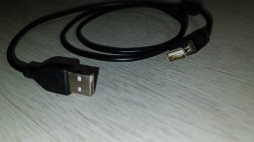 Фото Кабель USB Type-A Voltronic USB 2.0 AM/AF 1m Black (YT-AM/AF-1.0BB) від користувача QuickStarts