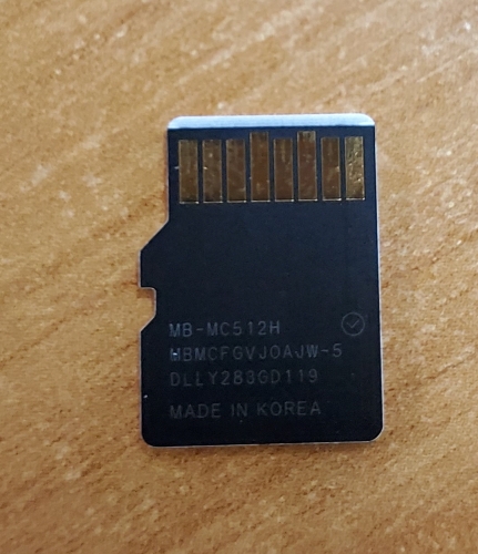 Фото Карта пам'яті Samsung 512 GB microSDXC Class 10 UHS-I U3 V30 A2 EVO Plus + SD Adapter MB-MC512KA від користувача Ironhide