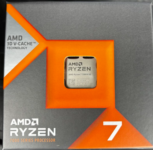 Фото Процесор AMD Ryzen 7 7800X3D (100-100000910WOF) від користувача 13fox