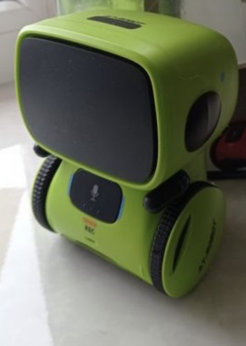 Фото Інтерактивна іграшка AT-Robot Зеленый голосовое управление, укр. озвучка (AT001-02-UKR) від користувача Konya