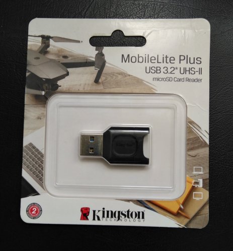 Фото Картрідер Kingston USB 3.1 microSDHC/SDXC UHS-II MobileLite Plus (MLPM) від користувача 