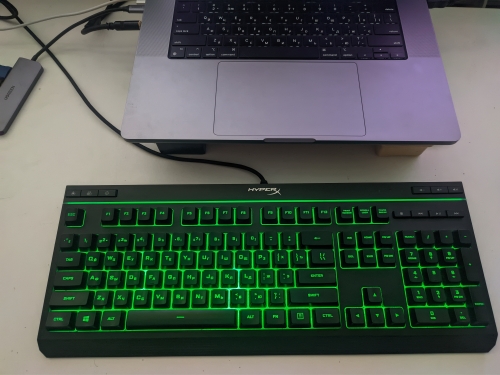 Фото Клавіатура HyperX Alloy Core RGB Gaming Keyboard USB Black (HX-KB5ME2-RU, 4P4F5AX) від користувача _Noise_