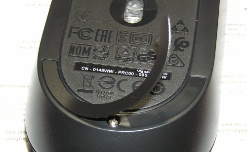 Фото Миша Dell MS116 USB Wired Optical Mouse Kit (570-AAIS) від користувача 339